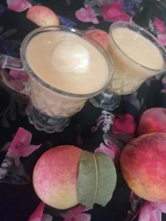 عکسی از دستور اسموتی هلو و شلیل