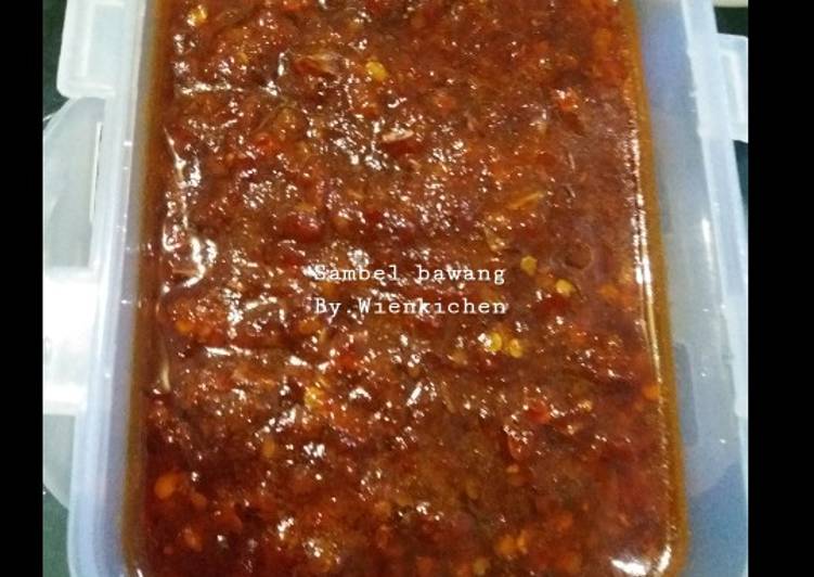 Langkah Mudah untuk Membuat Sambal Bawang Super Nagih(tahan lama), Lezat