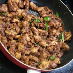 A picture of Andhra Chicken fry< another simple one>.