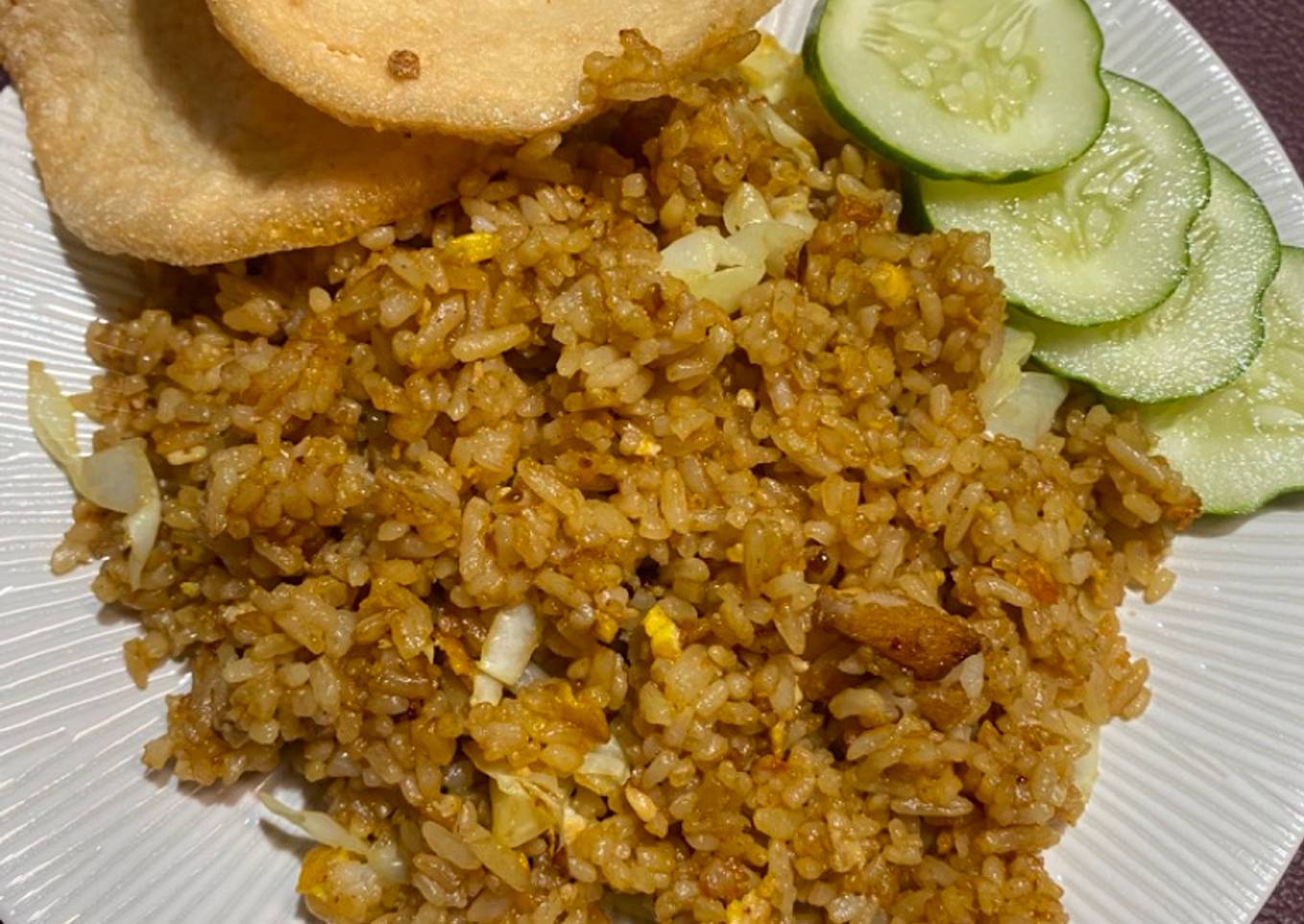 Nasi Goreng Ikan Asin Udang