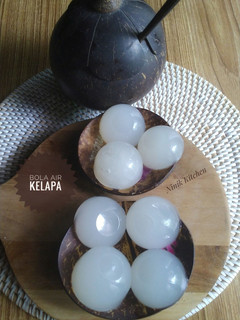 Foto resep Bola Air Kelapa (Isian Mochi Kelapa)
