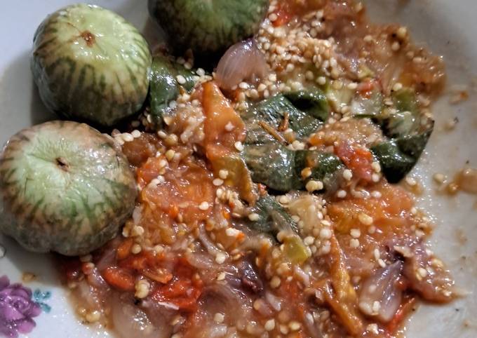 Resep Sambel Terong Bulat Rebus Enak Oleh Lisa Damayanti Cookpad