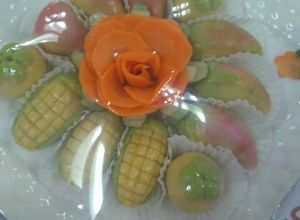 Foto resep Buah2 Mini Kacang Hijau isi Sayur