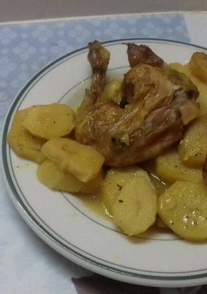 صورة لوصفة صينية دجاج بالبطاطس