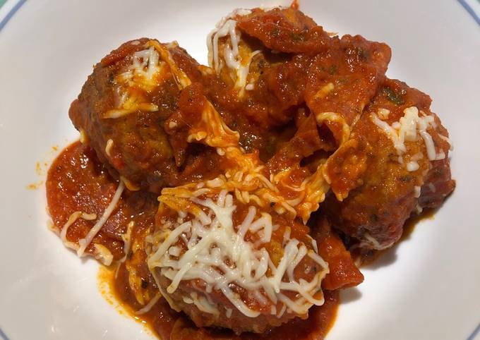 Simple Way to Make Homemade Crockpot Pizza Meatballs for Vegetarian Recipe