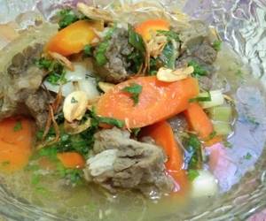 Resep Mudah Sop buntut sapi mix made by me Enak Bergizi Resep Mudah Sop buntut sapi mix made by me Enak Bergizi