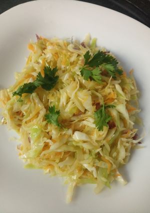 A picture of Crunchy cabbages.