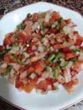 Trempó con pimiento rojo