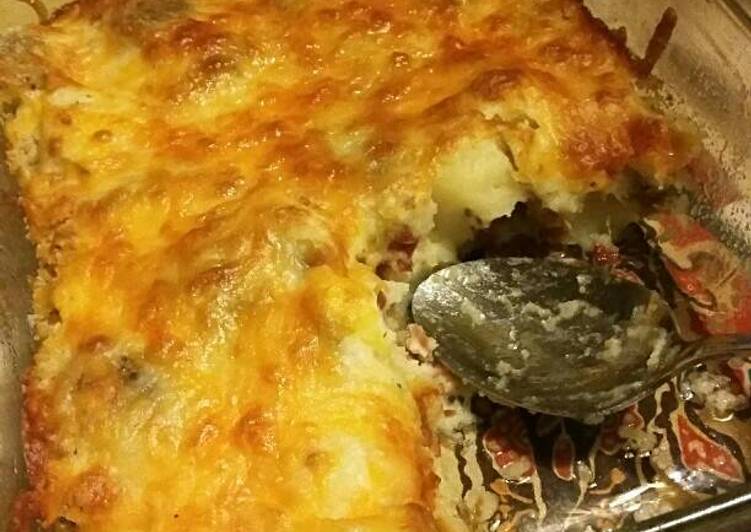 Recipe: Yummy Cheesy Ranch Potato Bake