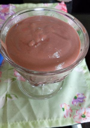 Una foto de Crema de chocolate