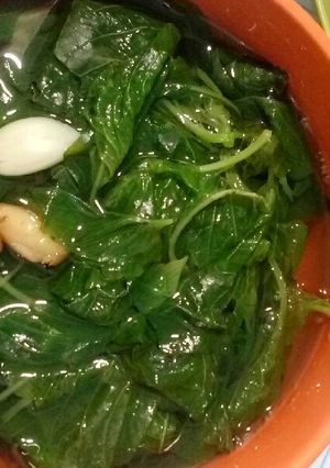 Foto resep Sayur bayem simple
