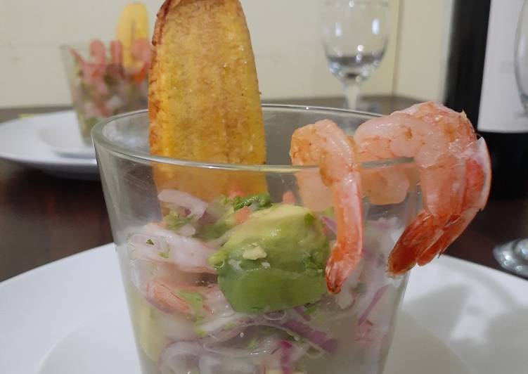 Ceviche de camarón