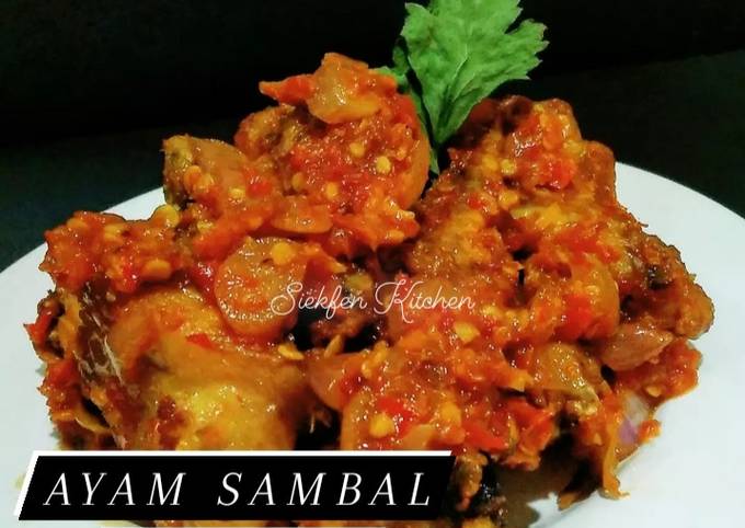 Ternyata ini lho! Cara mudah memasak Ayam sambal Bawang. (super simple) sajian Idul Fitri dijamin gurih