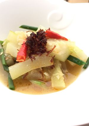 A picture of Hairy Gourd In Scallop XO Sauce.