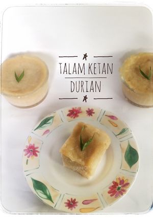 Foto resep Talam Ketan Durian