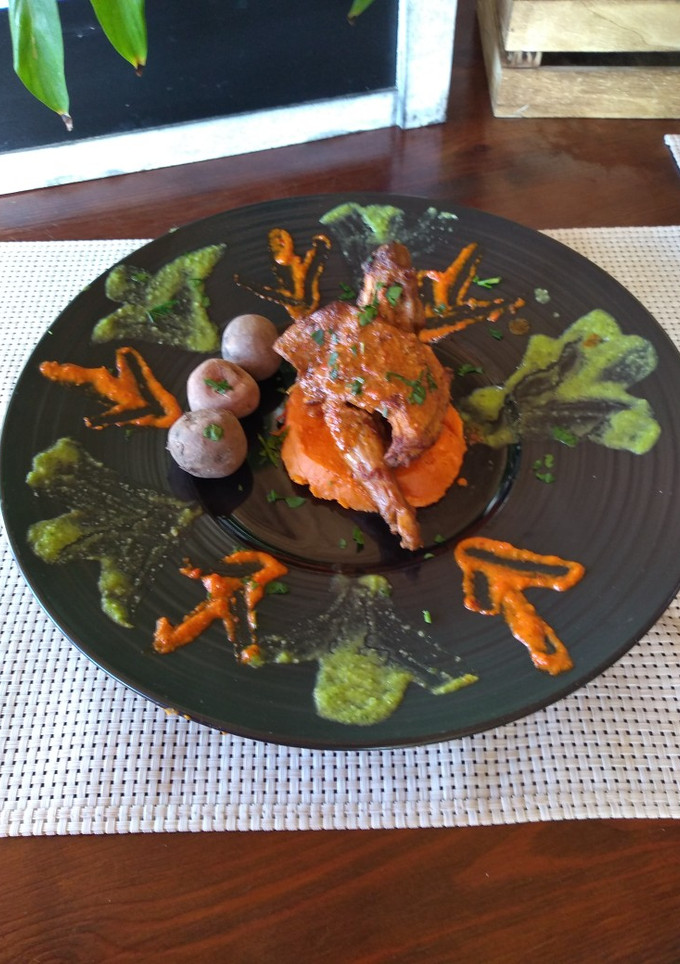 Una foto de Conejo en salmorejo