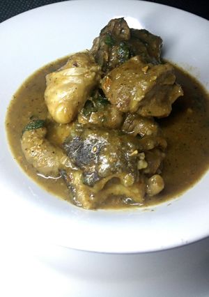A picture of White soup.