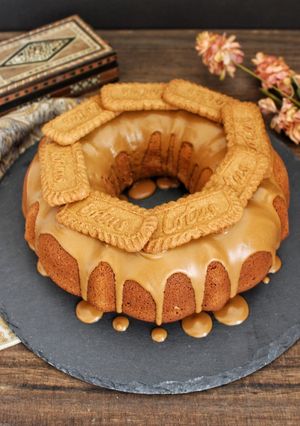 صورة لوصفة كيكة اللوتس