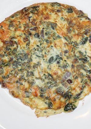 Una foto de Tortilla de espinaca
