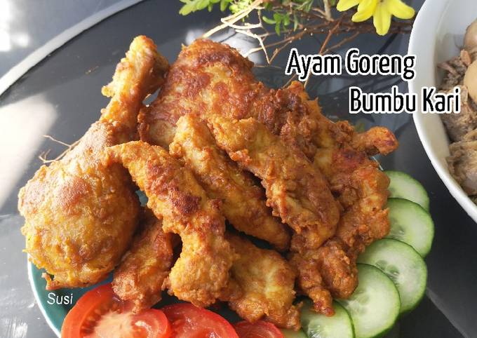 Ayam Goreng Bumbu Kari