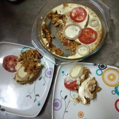 A picture of Baked keema.