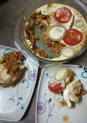 A picture of Baked keema.
