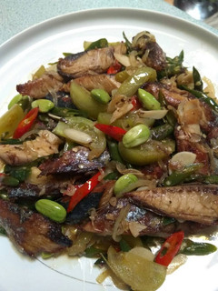 Foto resep Pindang tongkol tumis pete