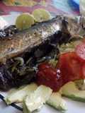 Pescado empapelado al horno