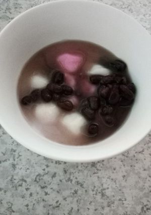 冬天進補2：金銀相思湯圓 的食譜成品照片