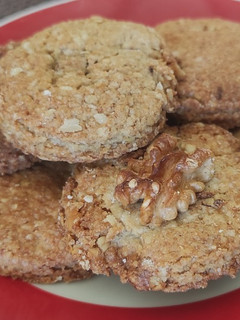 Una foto de Galletas de avena y harina integral