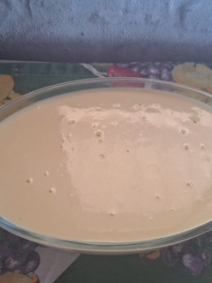 Una foto de Crema pastelera de harina