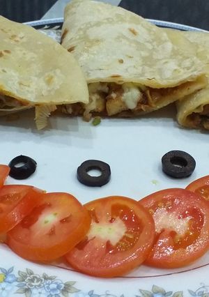 A picture of Chicken Quesedilla #CookpadRamadan #KokabnCookpad.