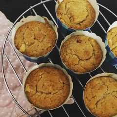 Eggless Wheat walnut Muffins A picture of Eggless Wheat walnut Muffins.
