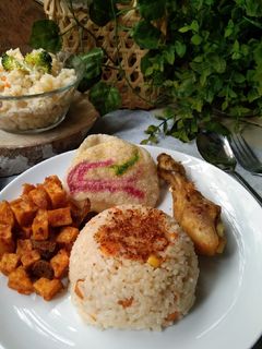 Foto resep Garlic Butter Rice Cooker