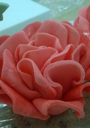 A picture of Sugar paste.