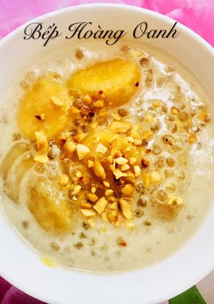Hình của món Chè Chuối Sáp Khoai Lang.