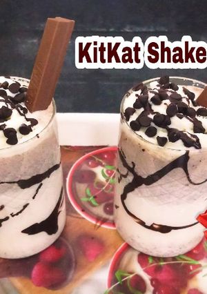 A picture of KitKat MilkShake Recipe.