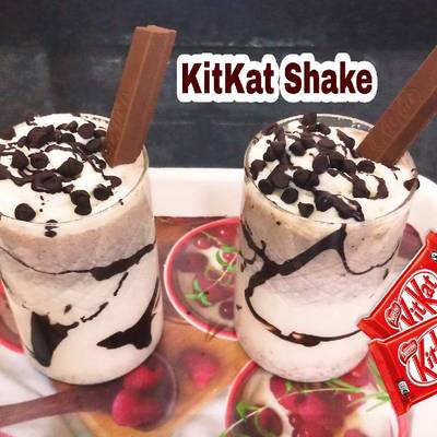 Kit Kat Milkshake - Easy Homemade Kit Kat Milkshake Recipe 
