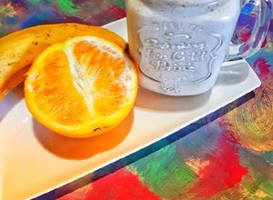Una foto de 👉Smoothie de Crema de Maní con plátano: