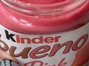 Una foto de crema kinder bueno