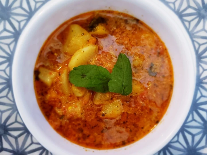 Recipe Dahi aloo which Delicious