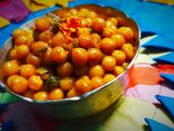 নিরামিষ ঘুগনি(niramish ghoogni recipe in Bengali)