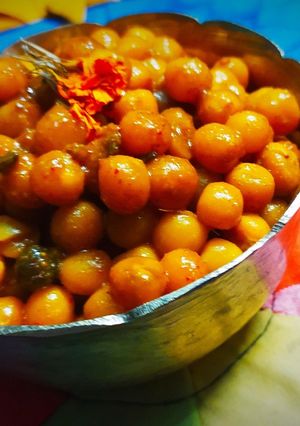 নিরামিষ ঘুগনি(niramish ghoogni recipe in Bengali) রেসিপির প্রধান ছবি