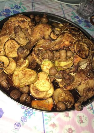 صورة لوصفة دجاج بالروزماري 🍗