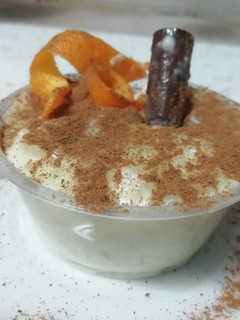 Una foto de Arroz con leche asturiano