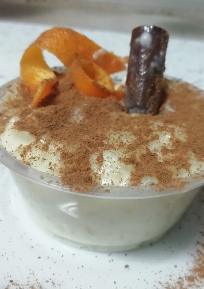 Una foto de Arroz con leche asturiano