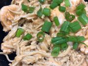 A picture of edamame pasta