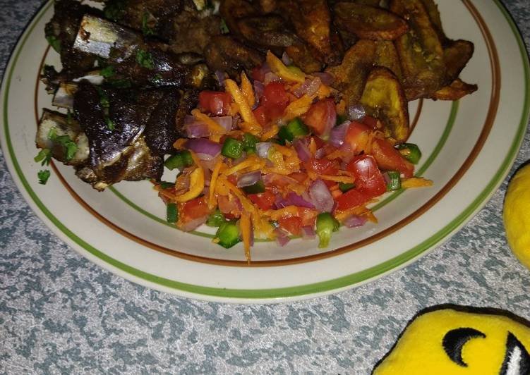 How to Prepare Quick Fried plantain