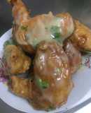 Gà chiên mayonaise