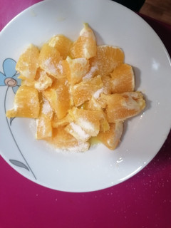 Una foto de Picadillo de naranjas